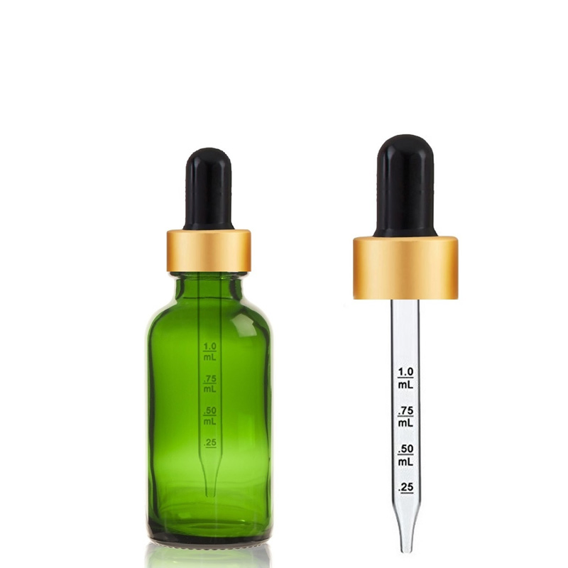 Glass Herb Oil for Anxiety Medicine Tincture Bottle with Dropper