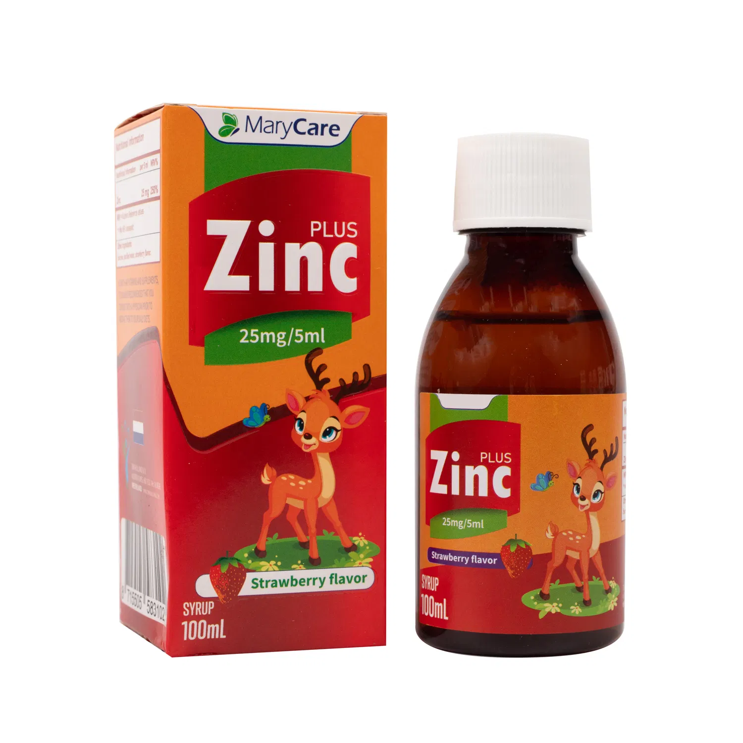 Authentic Chinese Herbal Syrup with Zinc for Vitality