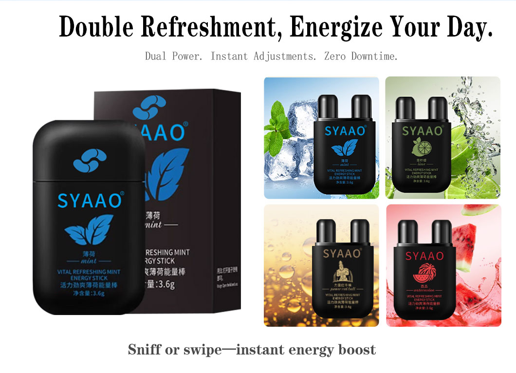 OEM No Medicated Nasal Inhaler Refreshing Menthol Vapors Cools Soothes