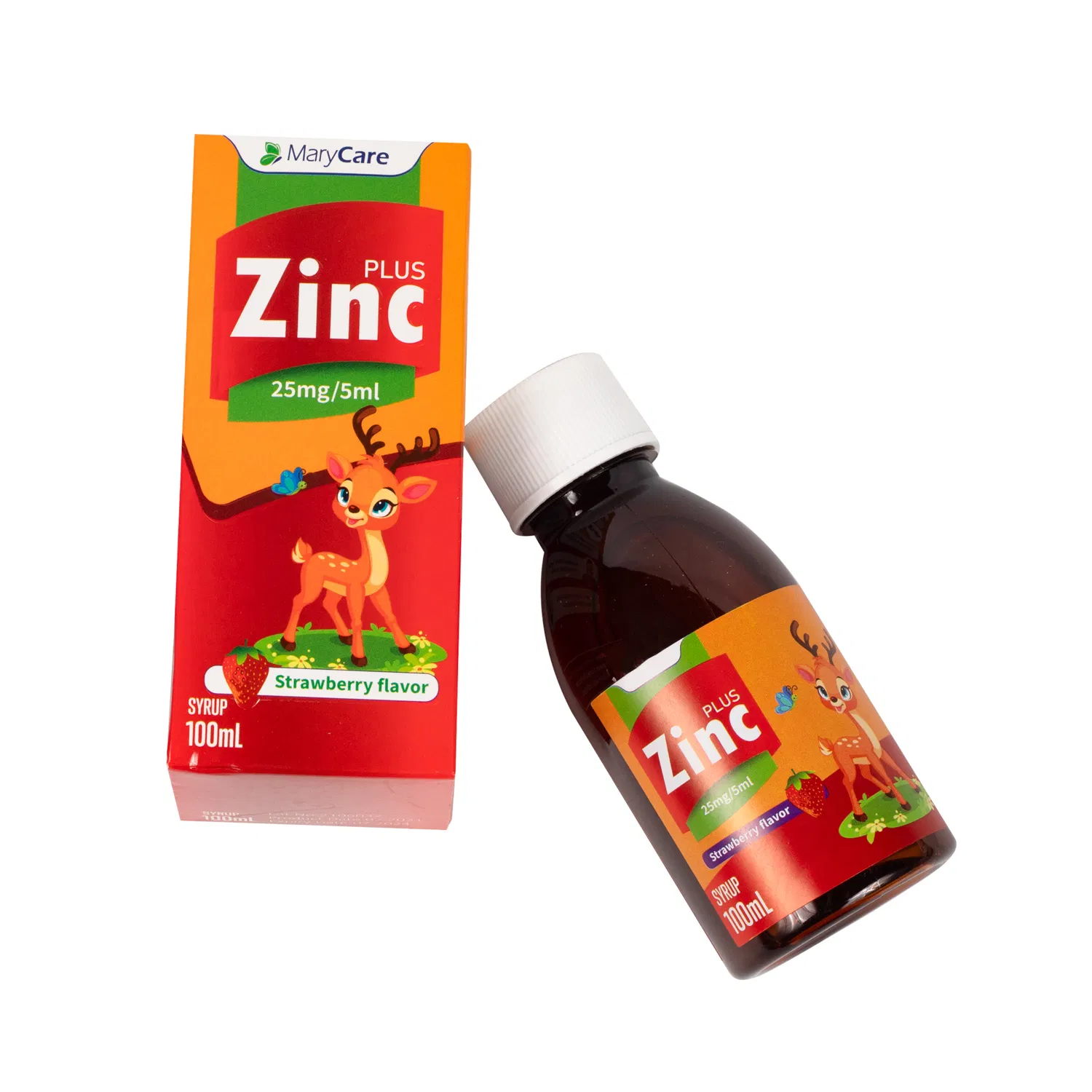 Authentic Chinese Herbal Syrup with Zinc for Vitality