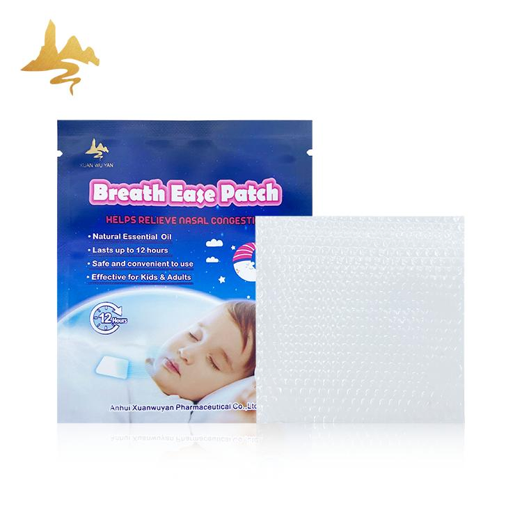 Customized Box Herbal Menthol Breathe Easy Patch for Improve Sleeping