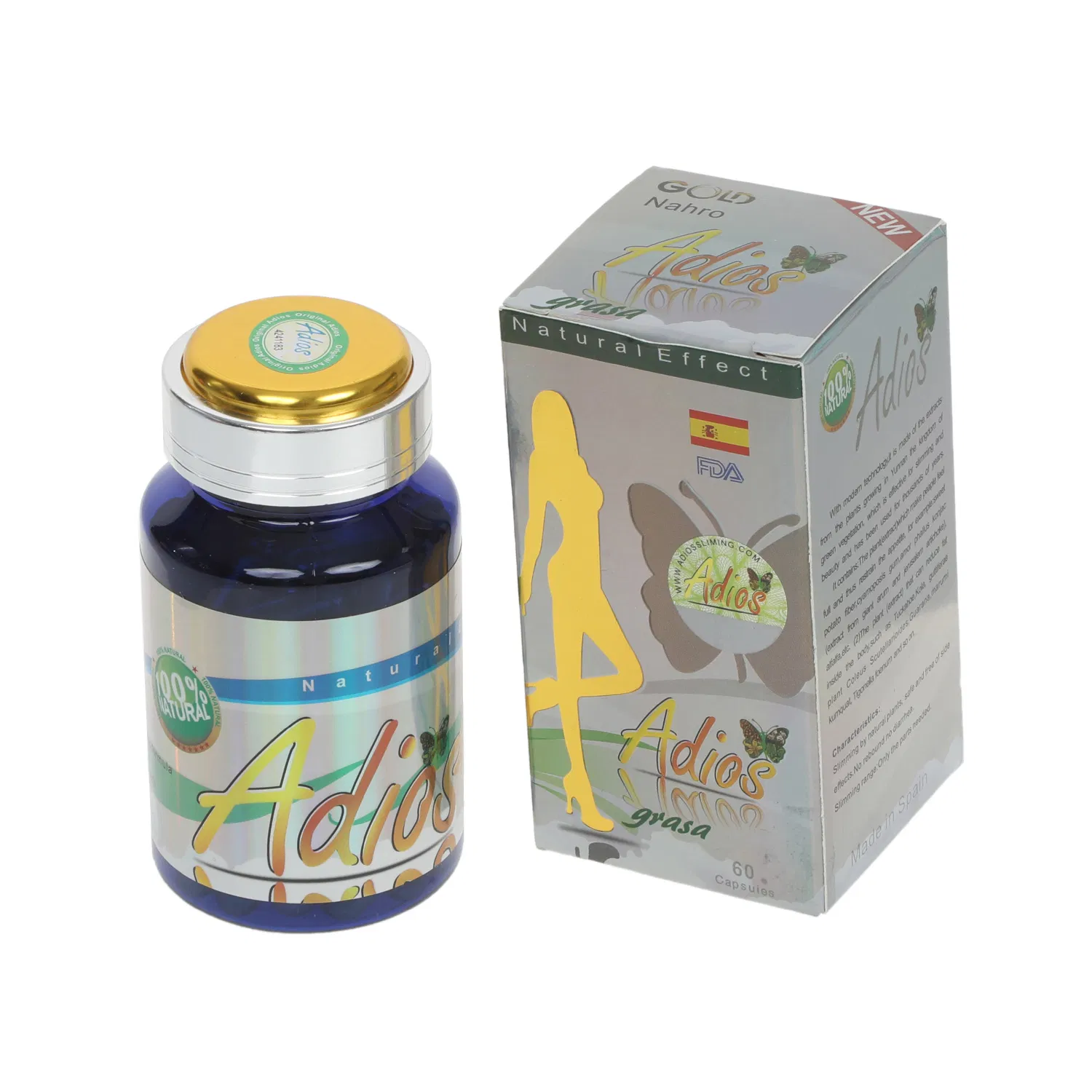 Natural Herbal Green Baschl Soft Capsule for Weight Loss Pill