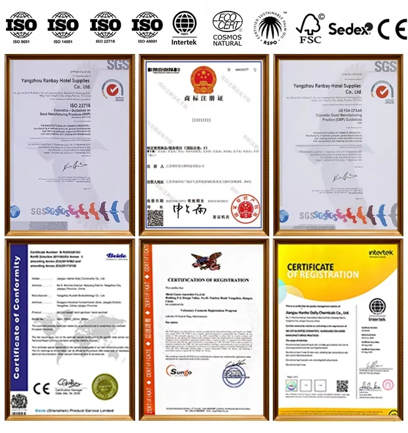 Certifications