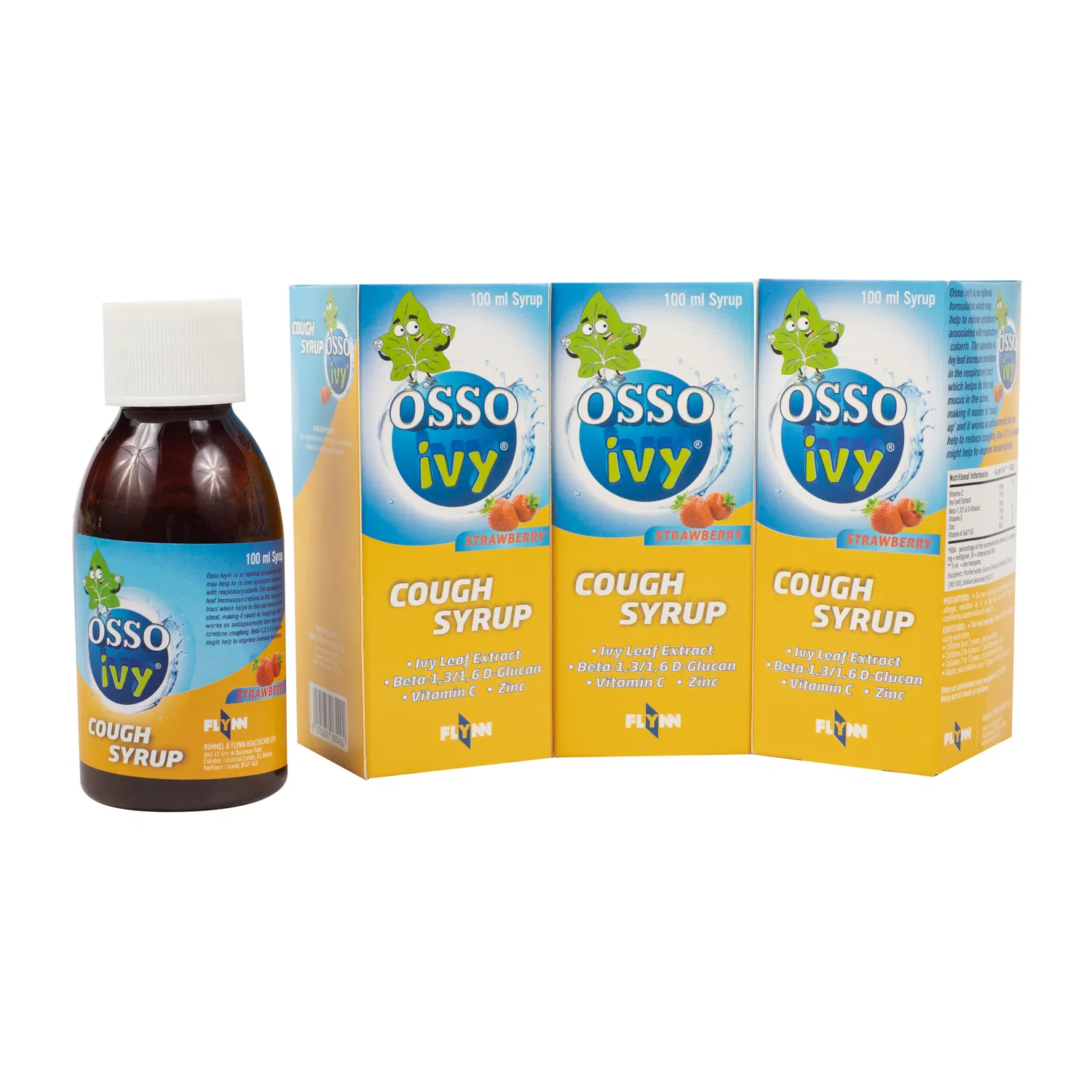 Children's Natural IVY Syrup for Cough Relief and Detox Support