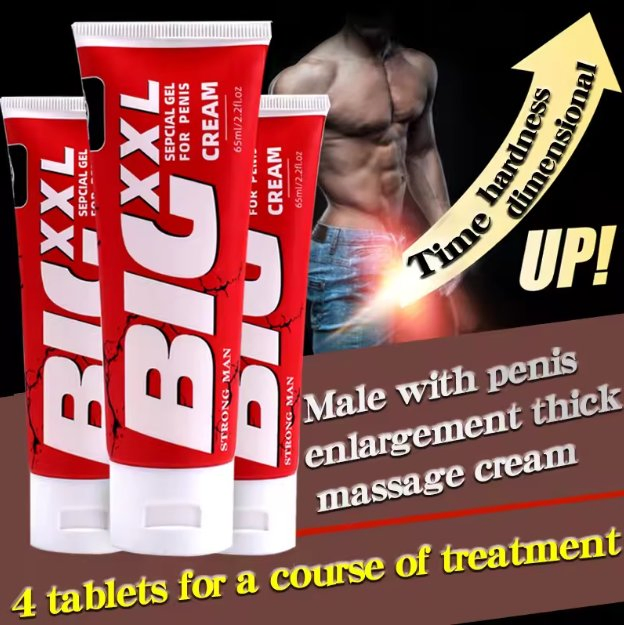 XXL Men's Personal Care Essential Oil Massage Ointment for Big Thick Long Hard Penis Exercise Care