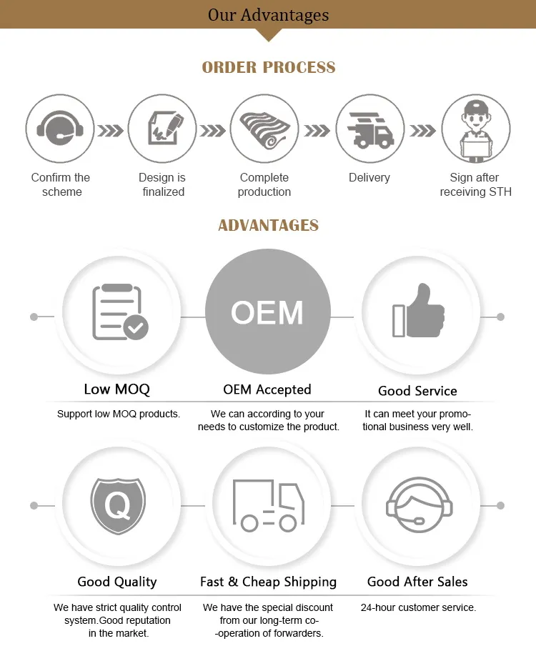 Our Advantages Infographic