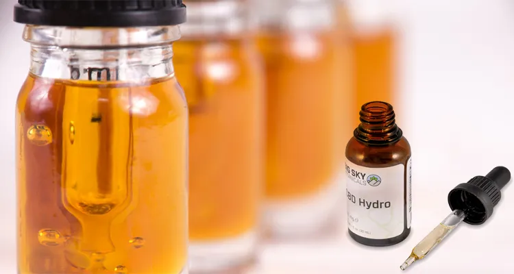 Glass Herb Oil Bottle