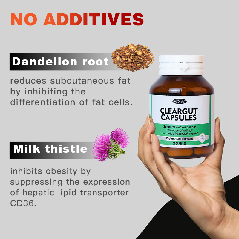 Natural Detox Herbal Slimming Pills for Gut Health and Slimming Support