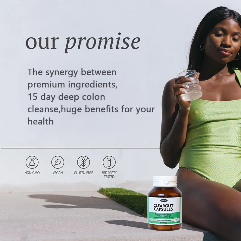 Cleanse Capsules Display