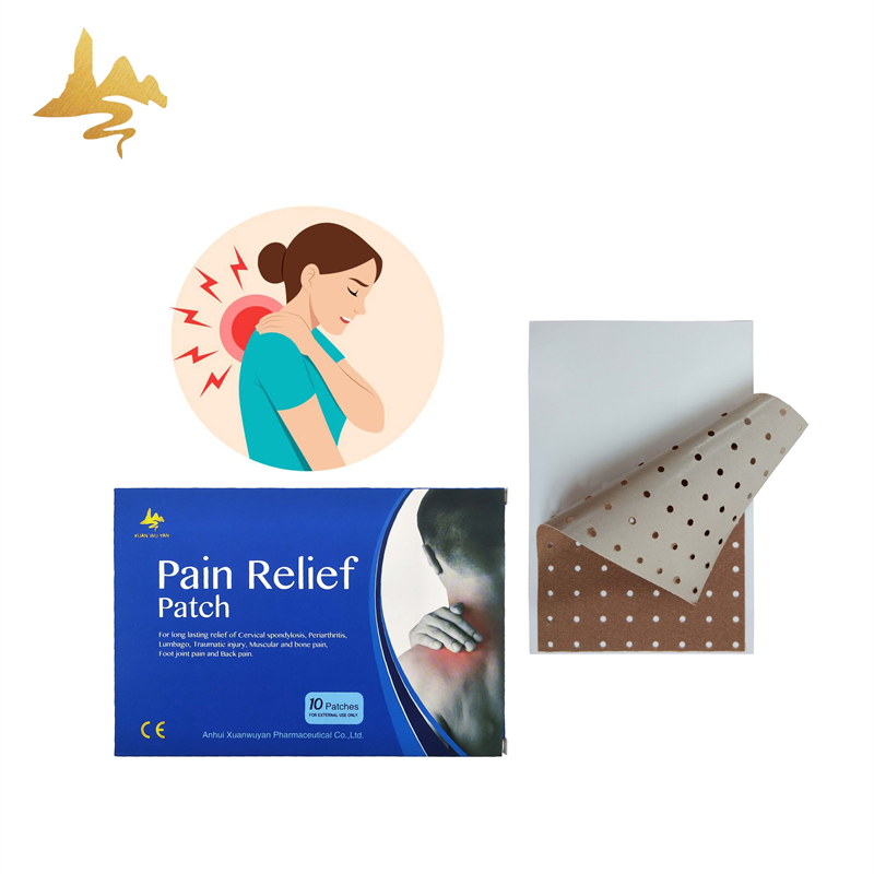 Best Sellers Chinese Herbal Ginger Extract Adults Body Heat Pain Relief Patch