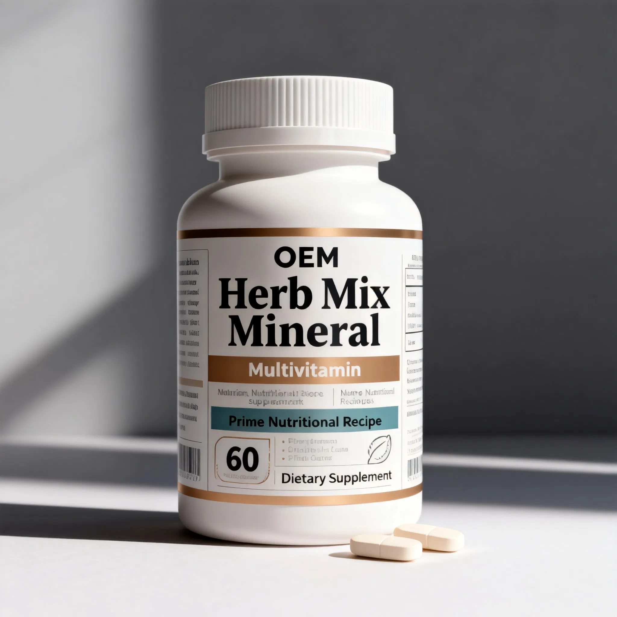 Essential Nutritional Vitamin Tablet Mix for Enhanced Energy and Vitality