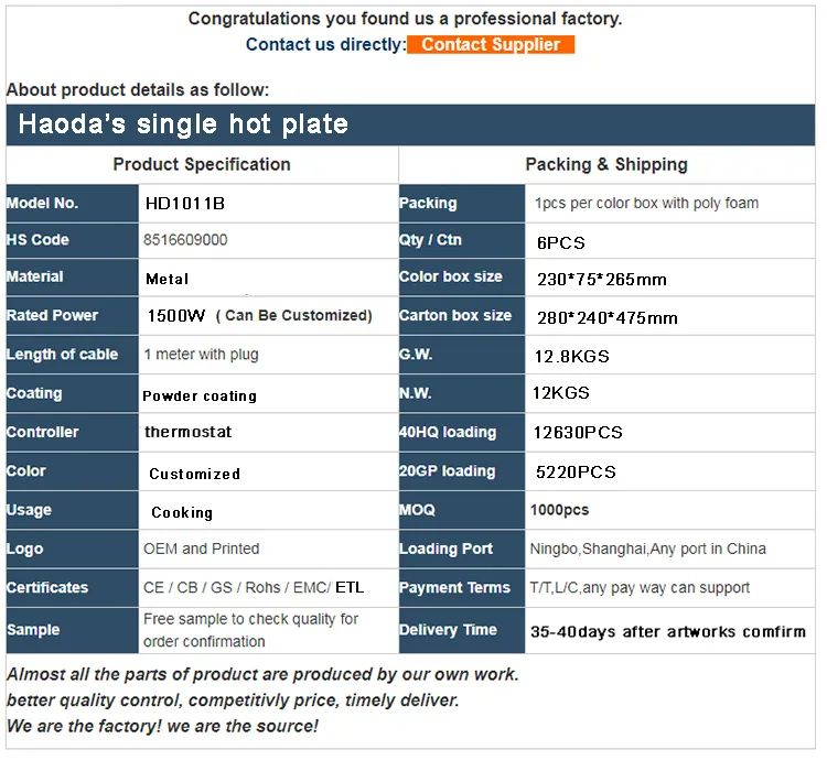 Electric Hot Plate 4