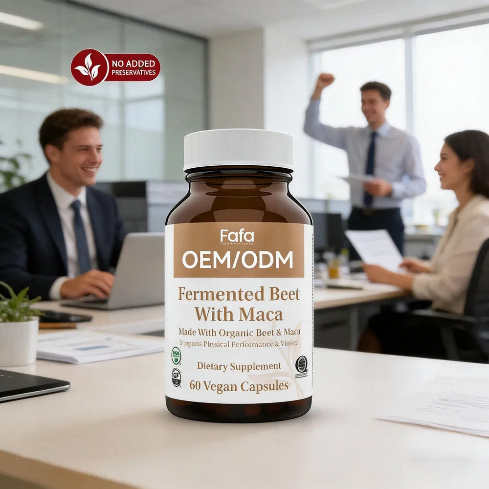 Safe No Additives Herbal Maca Capsules for Promote Metabolism