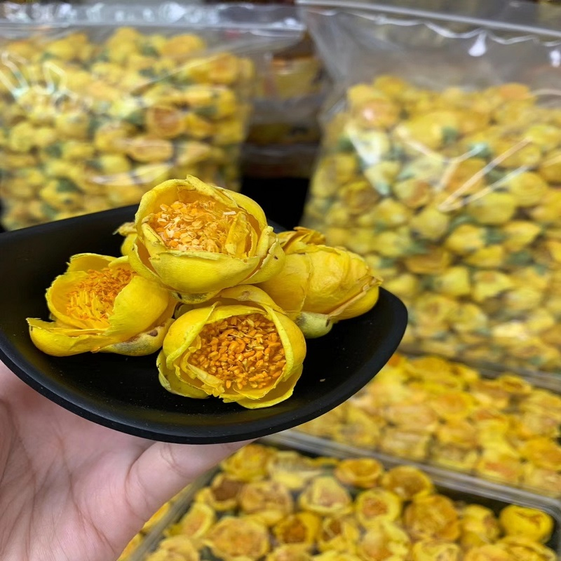 Jin Cha Hua Healthy Bulk Tea Chinese Herbal Tea Flower Golden Camellia Tea