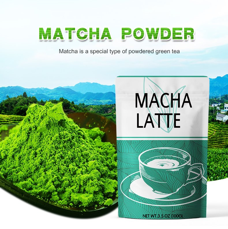 OEM Organic Matcha Latte Powder Mix Private Label for Health
