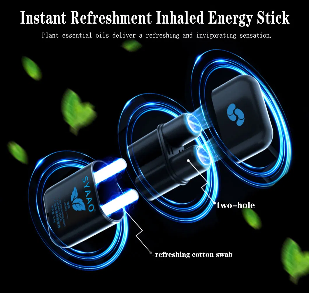 OEM No Medicated Nasal Inhaler Refreshing Menthol Vapors Cools Soothes