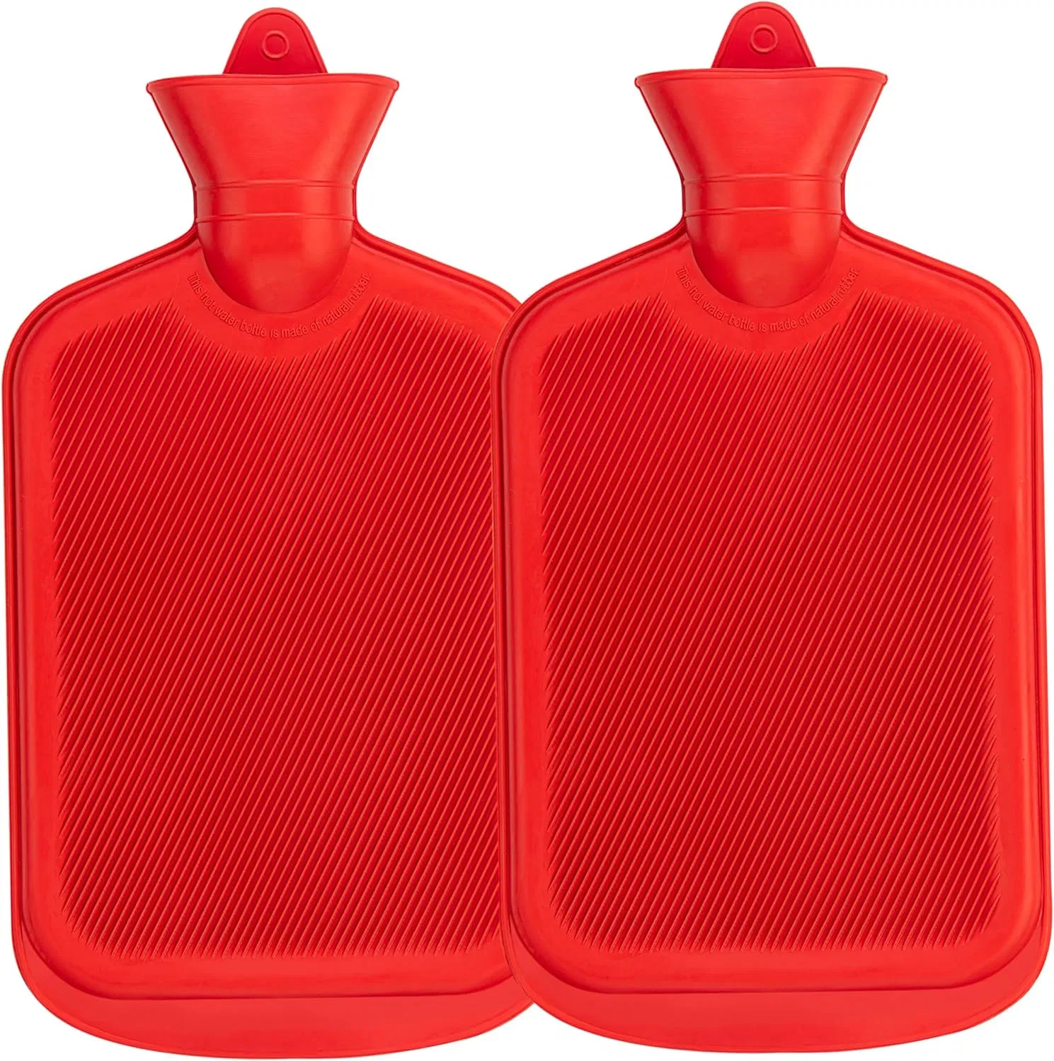 2L Hot Water Bag for Hot and Cold Compress, Hand Feet Warmer Hot-Water Bottle for Neck and Shoulder Pain Relief