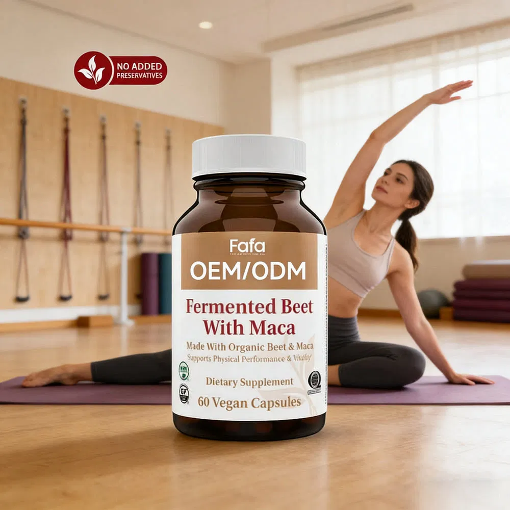 Safe No Additives Herbal Maca Capsules for Promote Metabolism