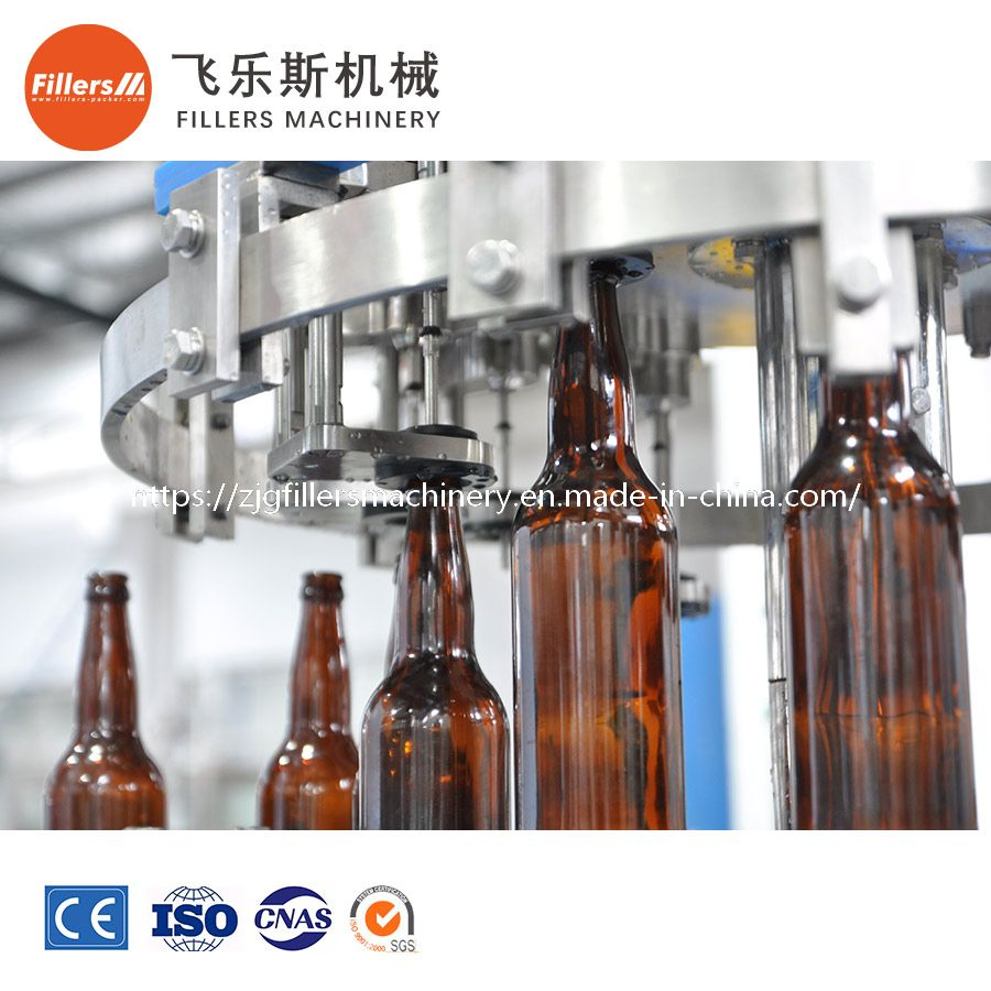 Automatic Sparkling Herbal Whiskey Tincture Water Wine Oil Juice Liquid Filling Machine