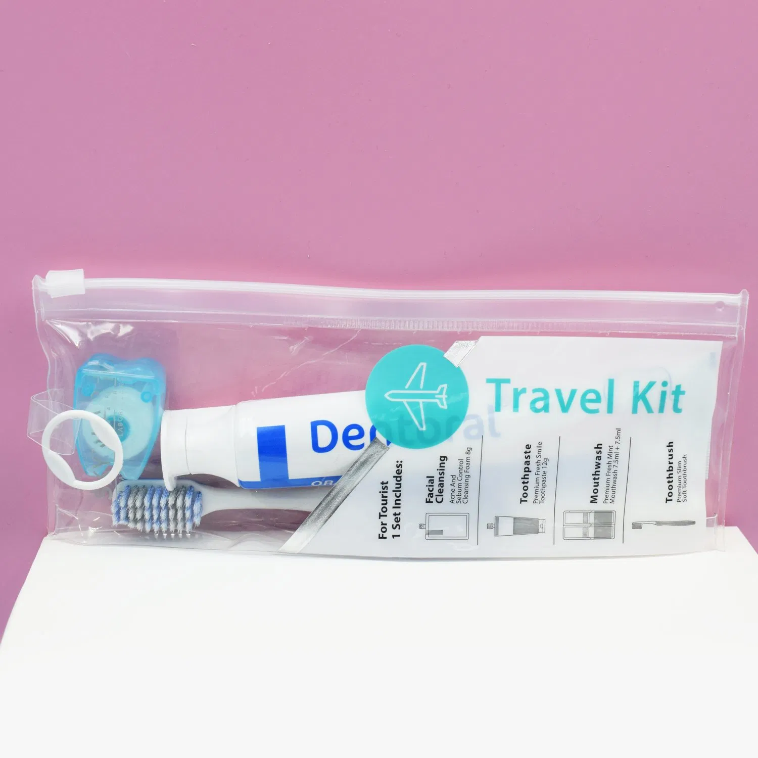 Dental Appliance Portable Travel Dental Oral Care Orthodontic Cleaning Kit