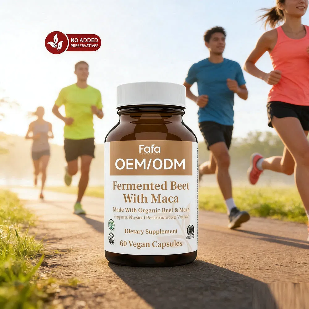 Safe No Additives Herbal Maca Capsules for Promote Metabolism