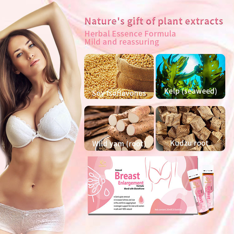 OEM. Natural Herbal Liquid Breast Enhancement - a Natural Oral Liquid. Health Supplements