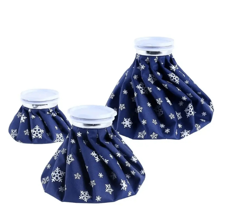 Medical Grade Cold Compress Bag for Post Surgery Swelling Reduction with Secure Closure Leak Proof Design