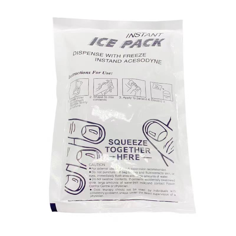 Disposable Instant Ice Cold Pack Cooling Cold Compress Bag for Injuries