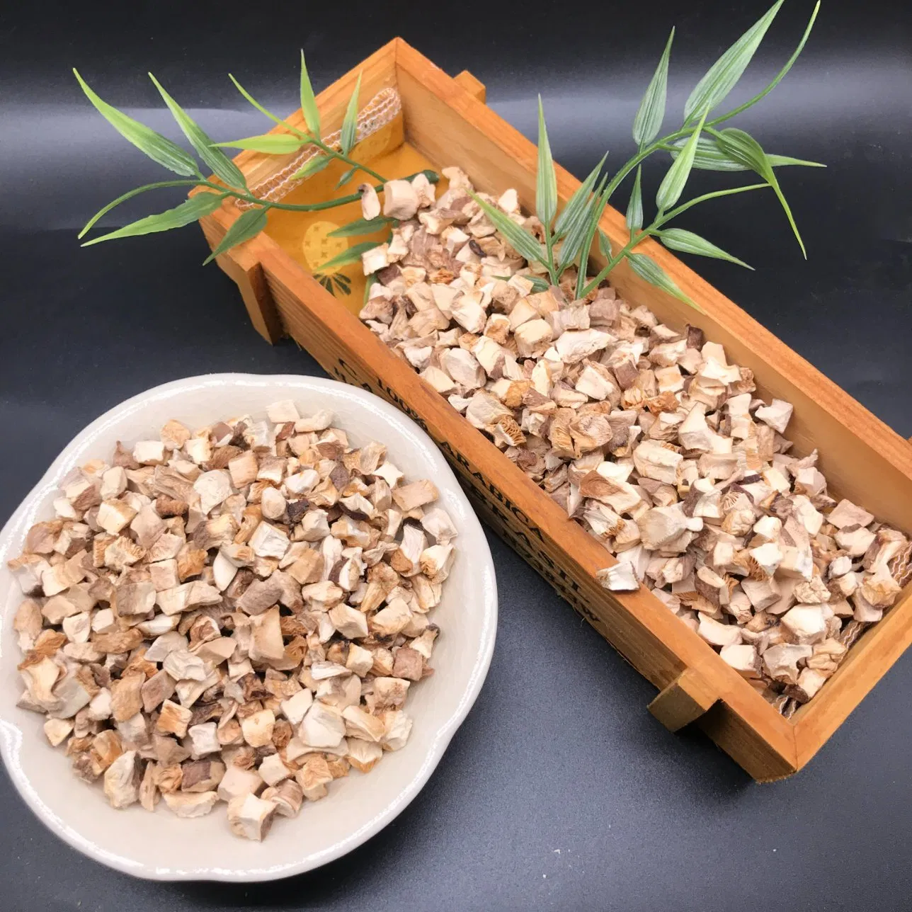 D023 Special Quality Dreid Vegetable Dehydrated Shiitake Mushrooms Granules