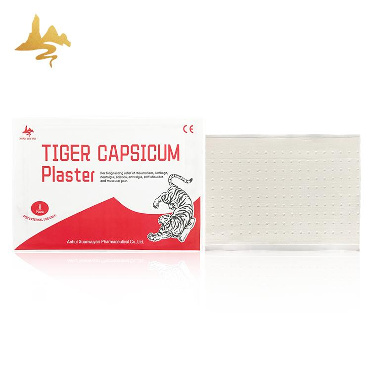 China Manufacturer Price Natural Herbal Extract Pepper Tiger Analgesic Plaster