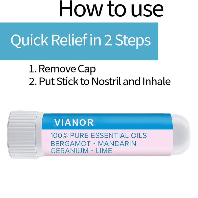 Quck Relief Non Medicated Herbal Inhaler