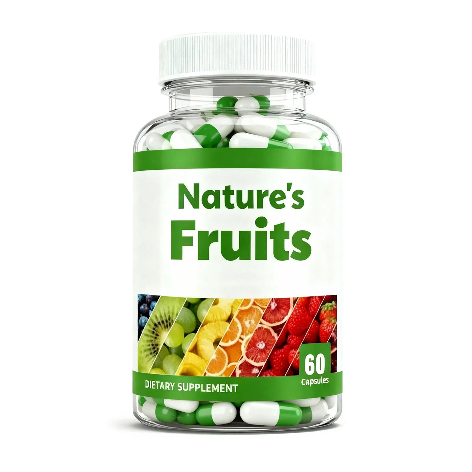 Time Delivery Colorful Fruit Compound Herbal Extract Capsule