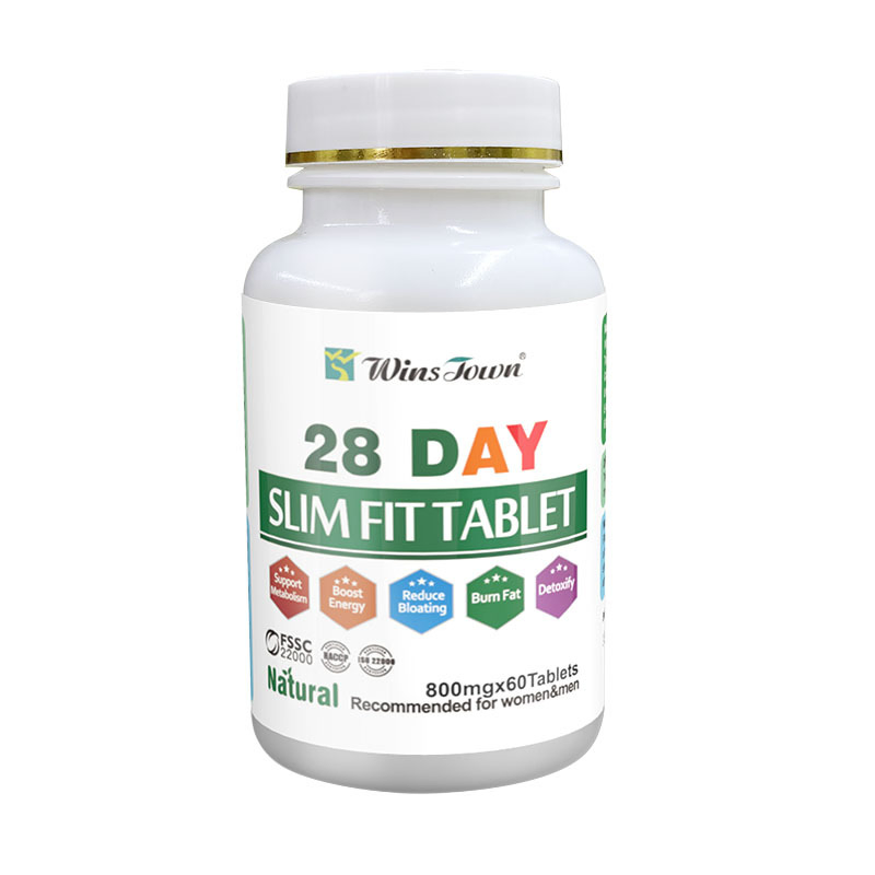28-Day Slim Fit Herbal Tea Tablets for Weight Loss