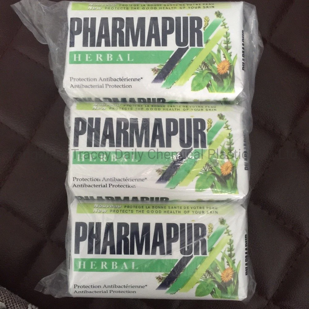 200gr Pharmapur Soap Herbal Classic Soap Antibacterial Mekako Soap Savon Bar Toliet Bath Soap Factory