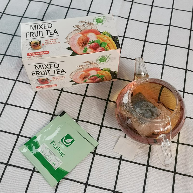 Premium Quality HACCP Certified Natural Fruit Blended Tea Herbal Tea Mixed Fruit Flavor Tea