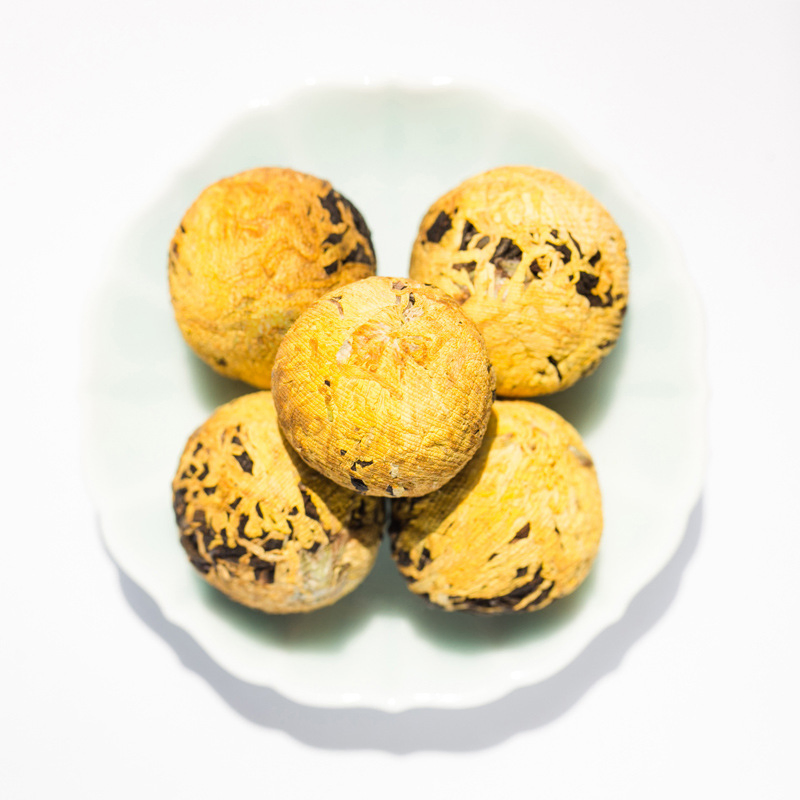 Wholesale Mix Dried Flower Black Tea Ball Herbal Blooming Tea