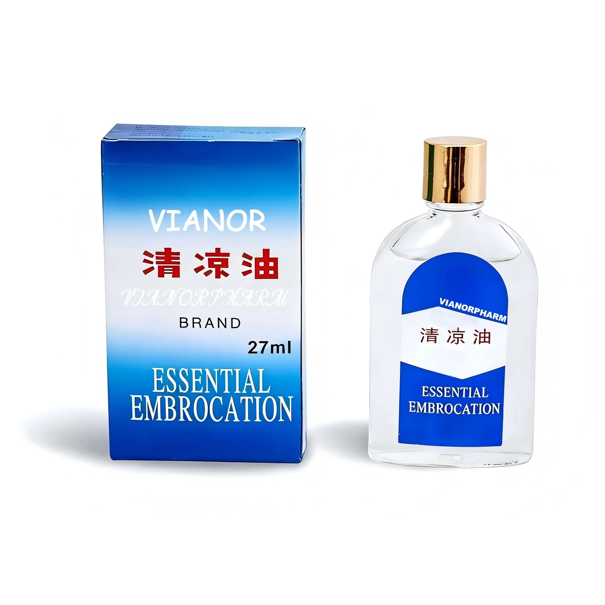 Peppermint Oil Embrocation Oil Fresh French Relief