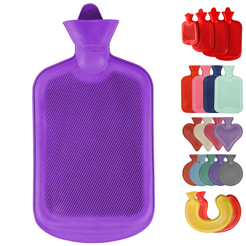 Reusable Rubber Warm Hot-Water Bag Compress