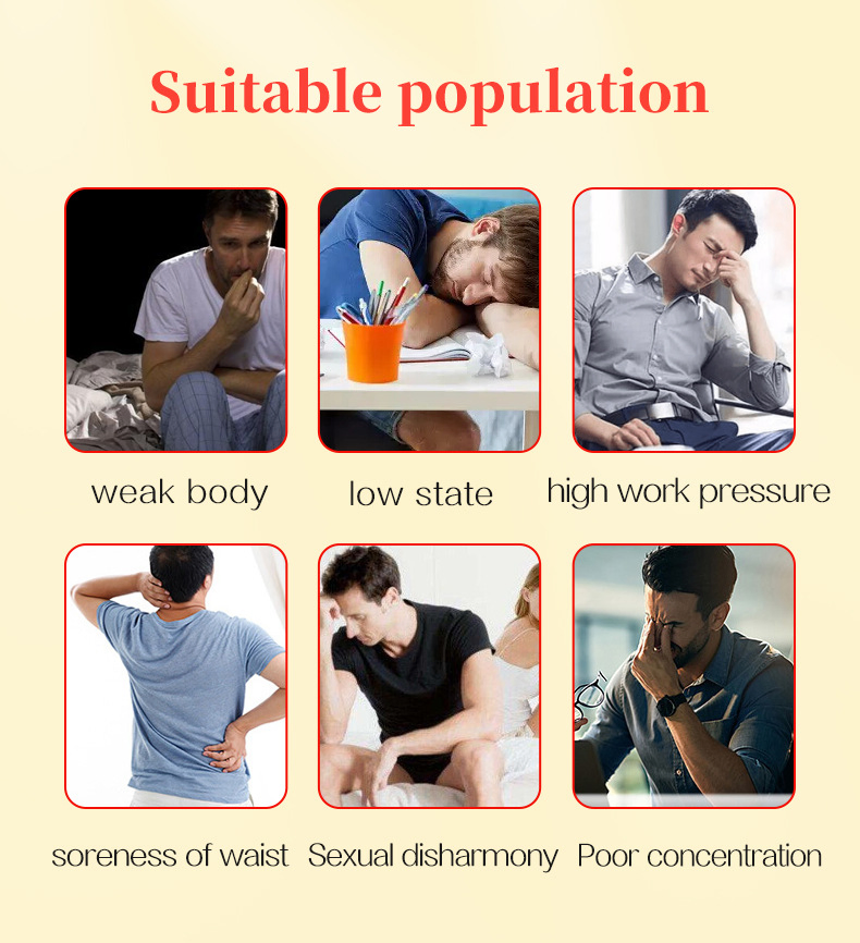 OEM Wholesale Herbal Plant Sex Tongkat Ali Maca Root Extract Tablet Pill for Man Dietary Supplement