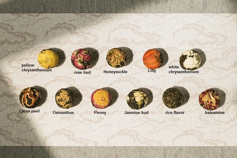 Dried Flower Tea Balls