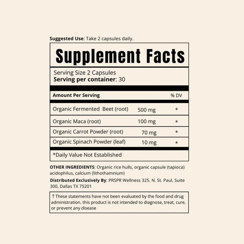 Safe No Additives Herbal Maca Capsules for Promote Metabolism
