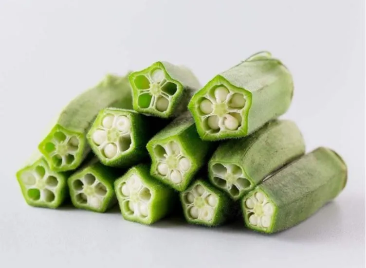 Freeze Dried Okra Display 2