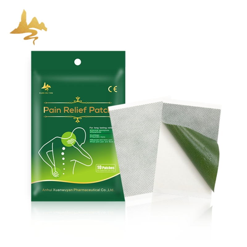 China Manufacturer Herbal Menthol Extraction Non-Woven Fabric Body Pain Relief Patch