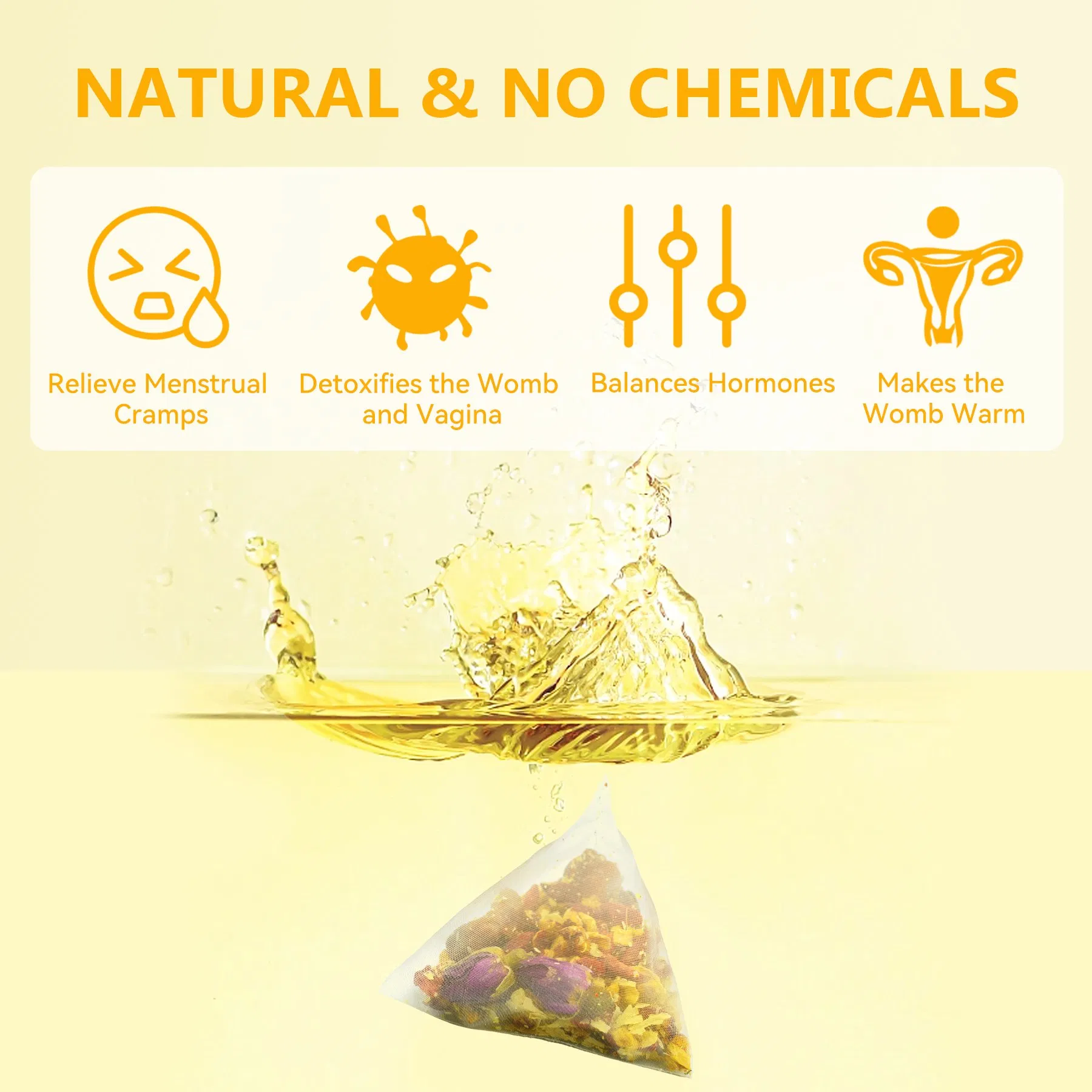 Chinaherbs Herbal Womb Tea Female Fertility Pregnancy Detoxifying Womb Detox Tea