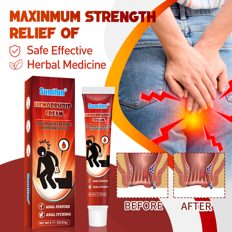 Herbal Hemorrhoid Ointment Health Care Product