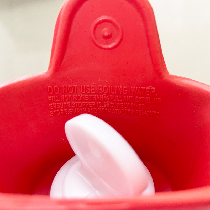 Reusable Rubber Warm Hot-Water Bag Compress