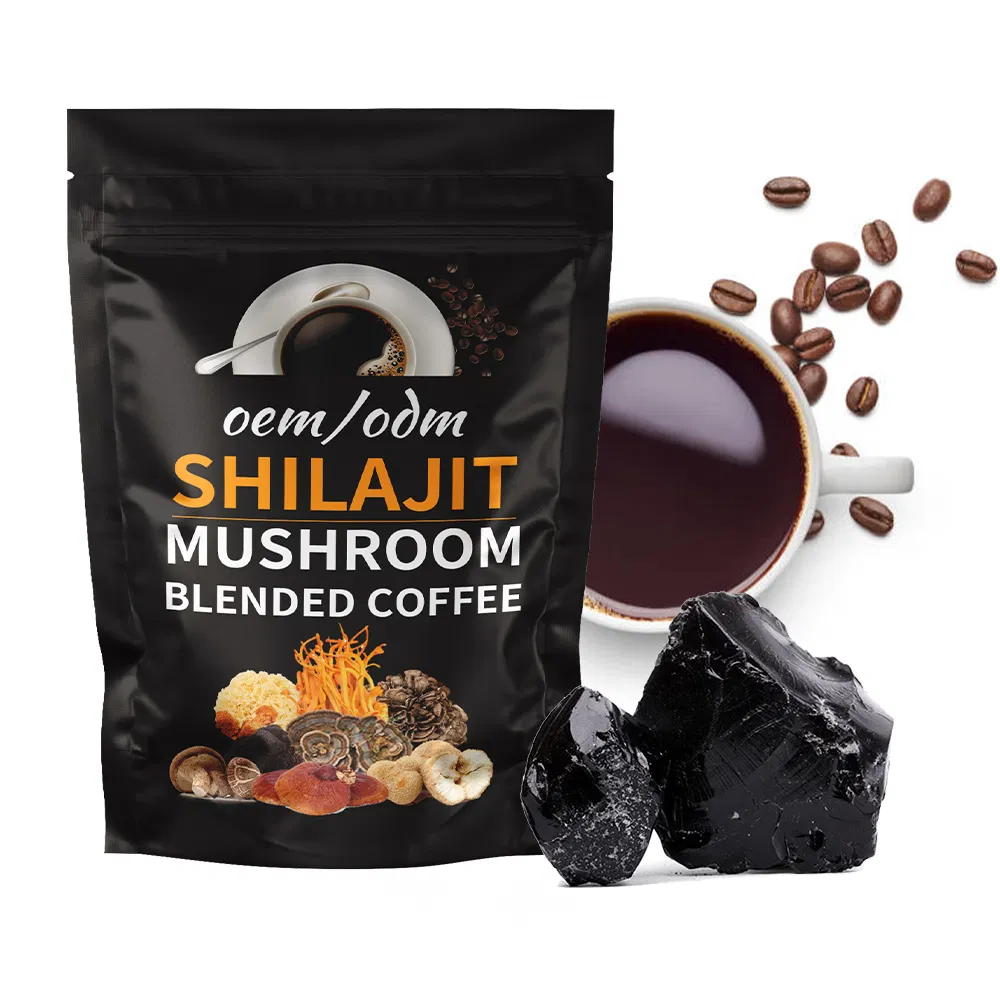 Organic Shilajit Coffee Blend Delicious Shilajit Mushroom Drink
