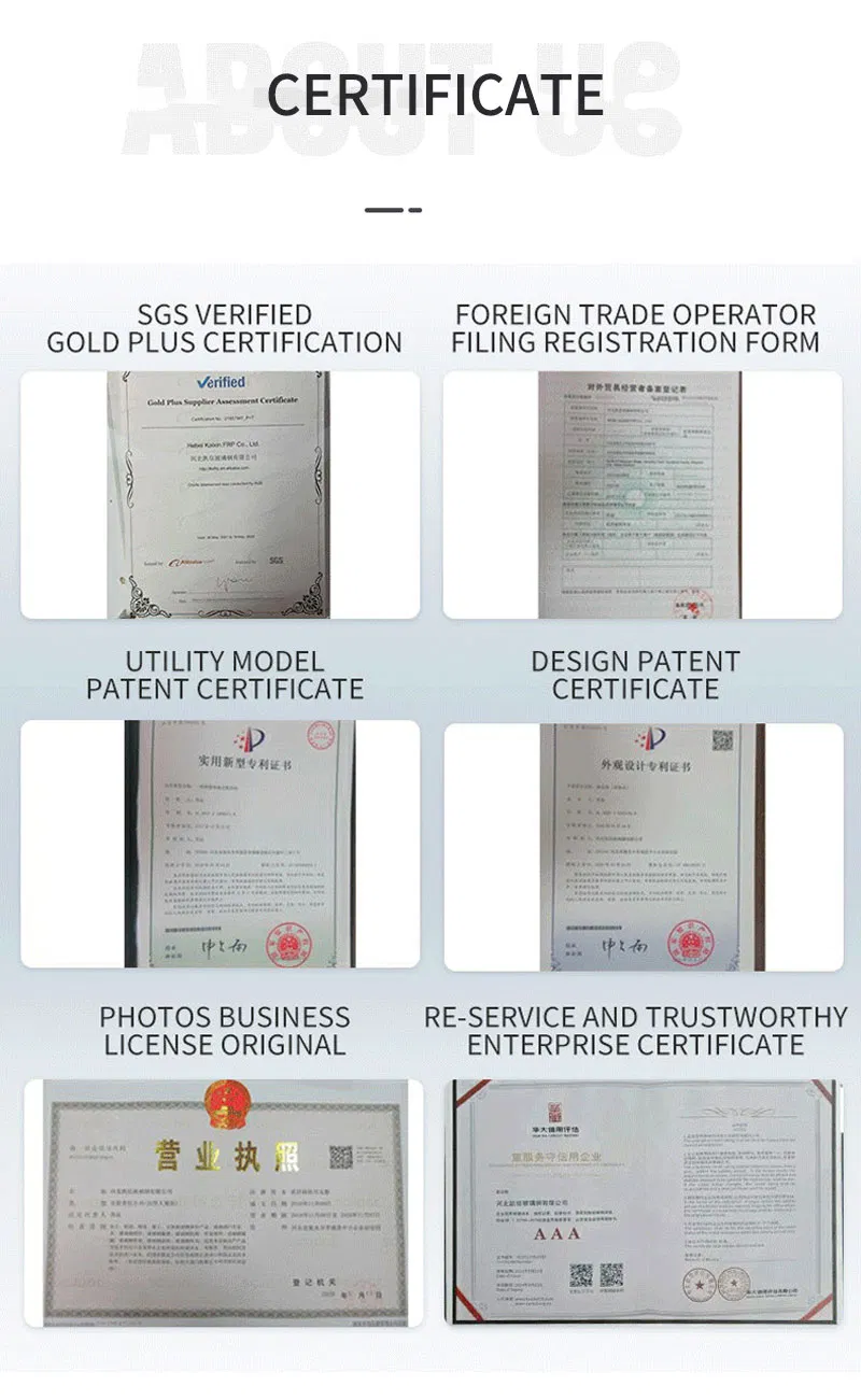 Certifications