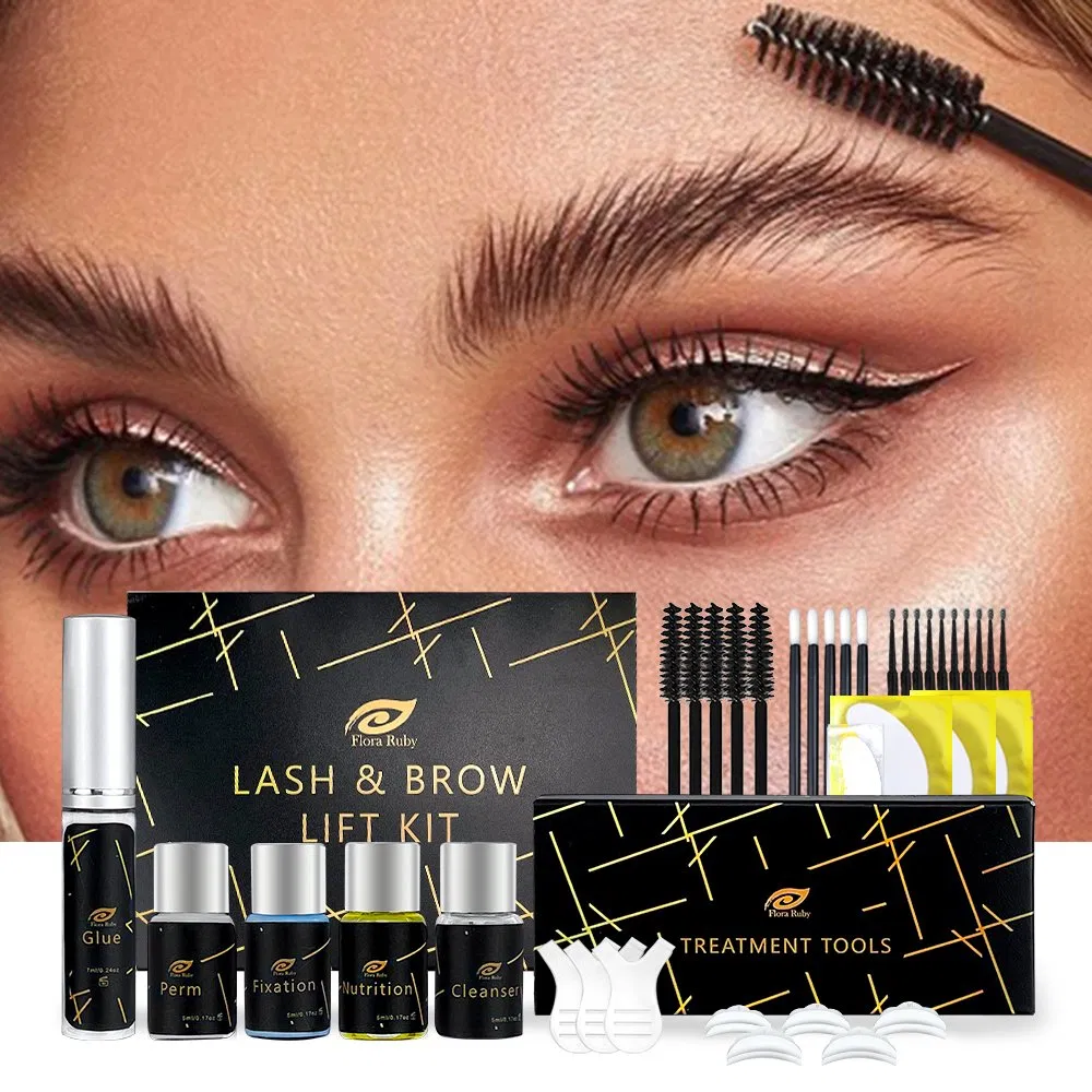 Online Wholesale 2-in-1 Professional Brow Lamination Semi-Permanent Lash &amp; Eyebrow Perm Brow Lift Kit Semi-Permanent Eyebrow Perm Brow Lift Lamination Kit