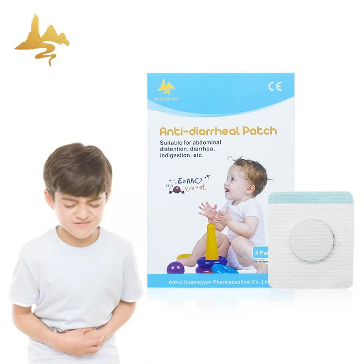 China Supplier Wholesale Product Organic Herbal Relieve Pediatric Diarrhea Patch